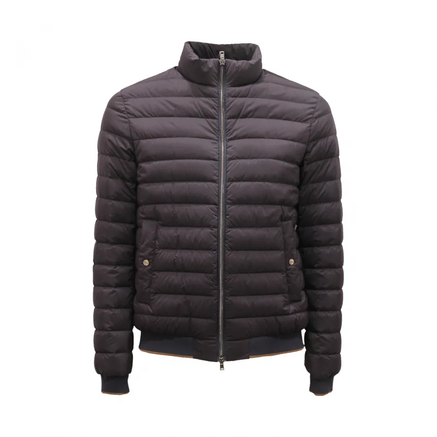 0081AS piumino uomo HERNO man down jacket blue