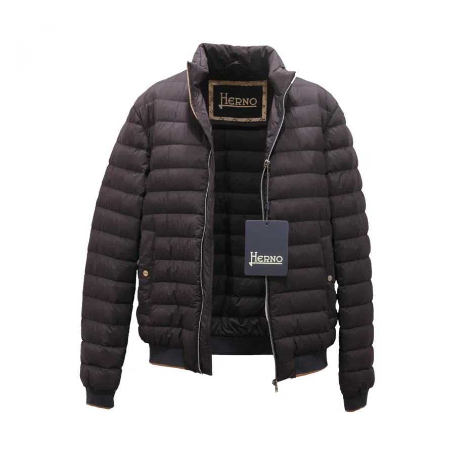 0081AS piumino uomo HERNO man down jacket blue