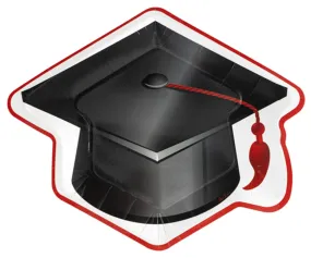 8 piatti cappello di laurea