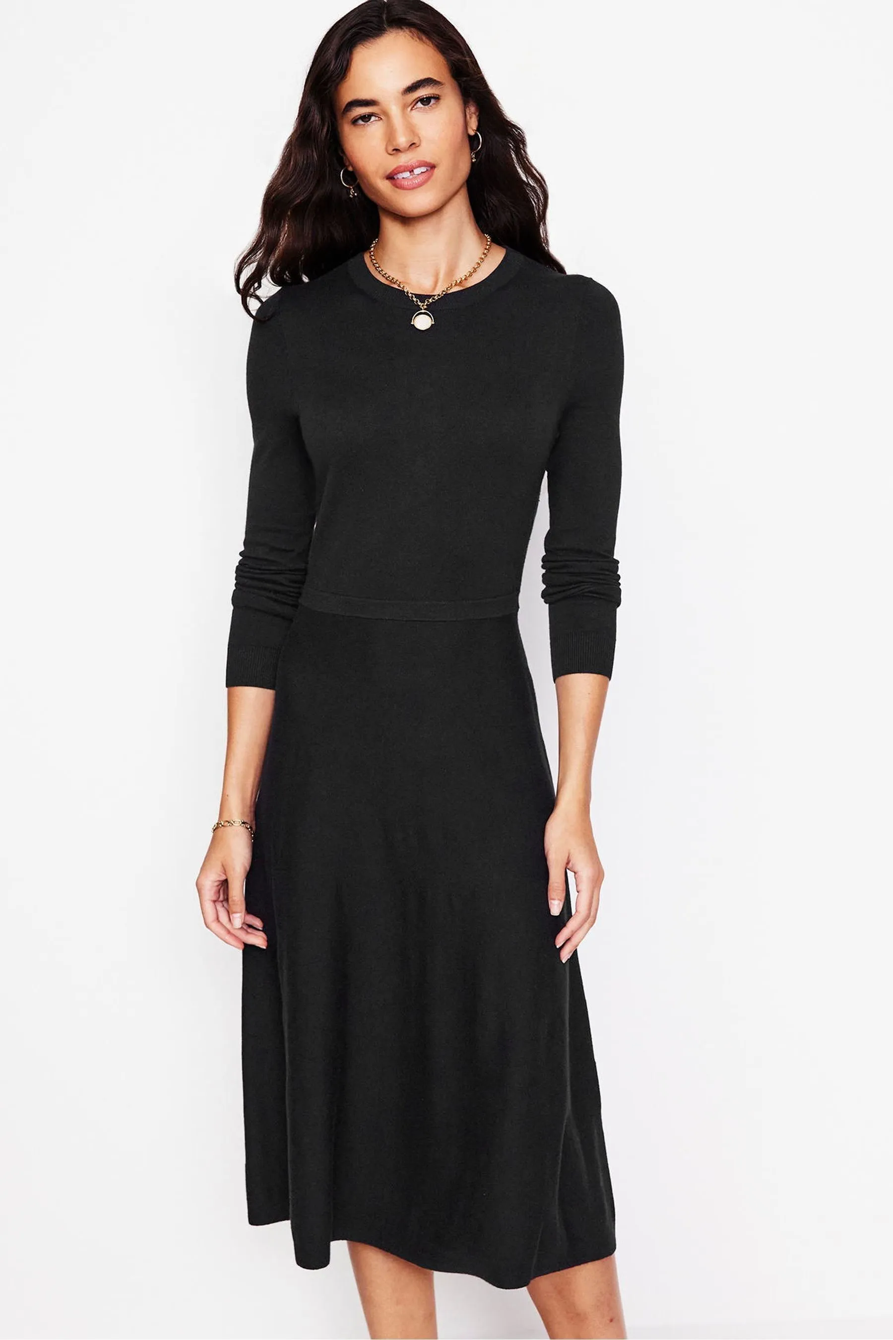 Boden Twisted Waist Jersey Dress    