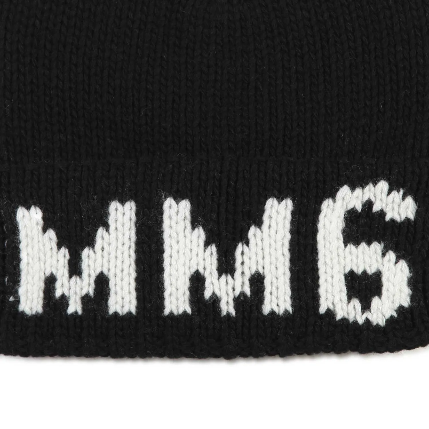 Cappello Nero Con Logo Bianco Bambina E Teen