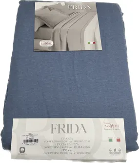 Copri piumino di Flanella caldo cotone 100% italiana