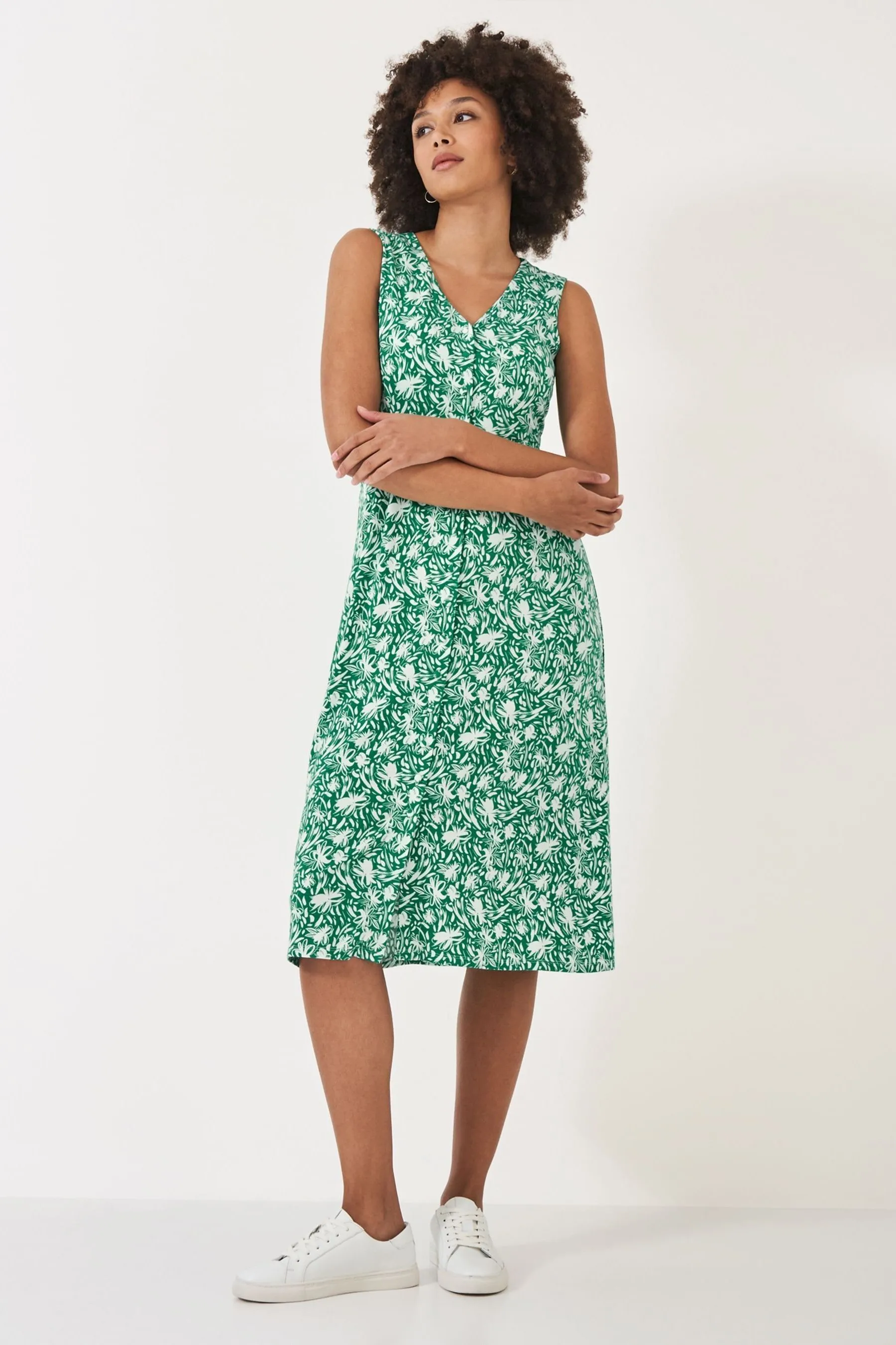 Crew Clothing Sleeveless Jersey Dress    