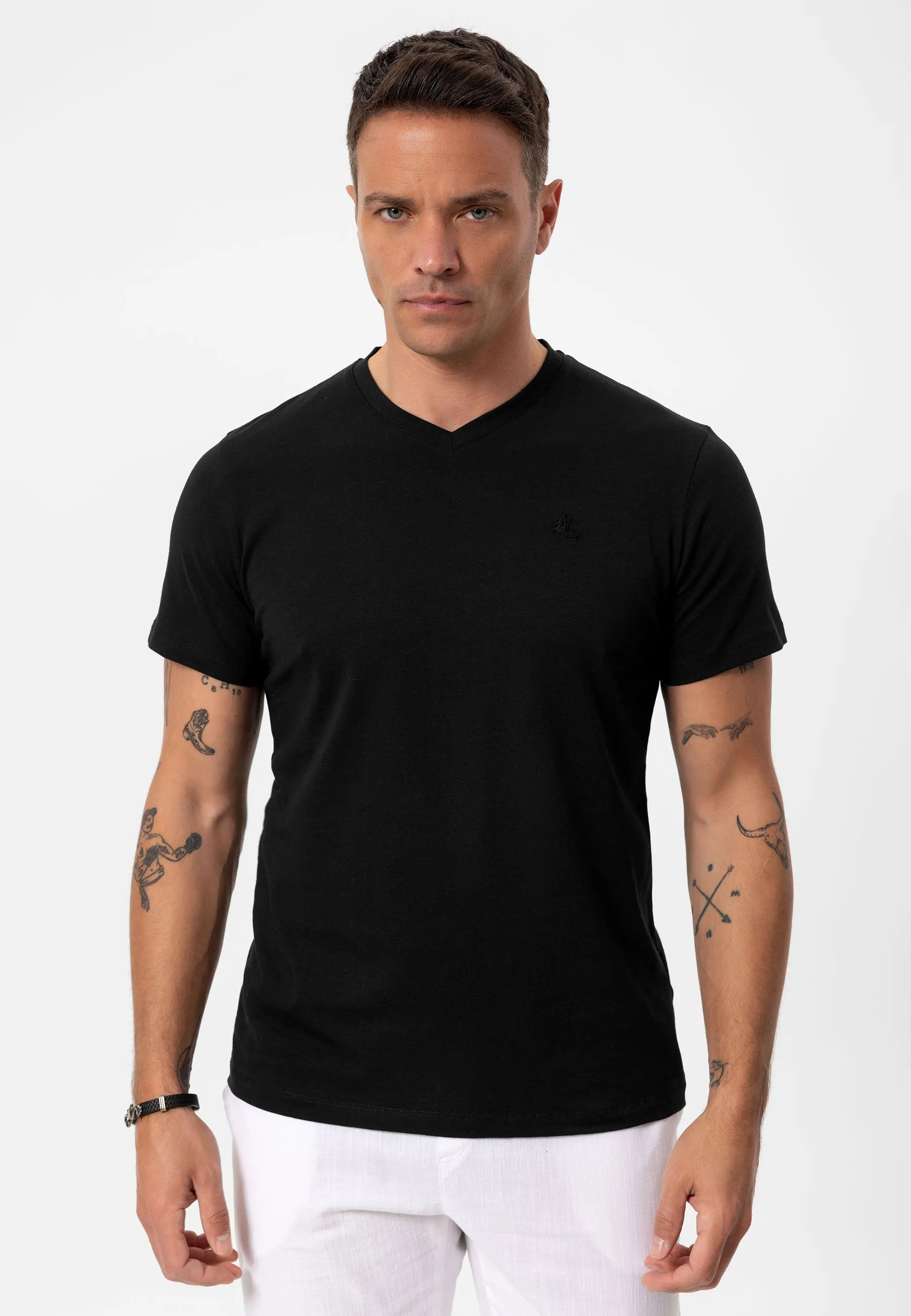 DEMIS 3 PACK - T-shirt basic