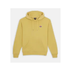 Dickies Millersburg Felpa Garzata Cappuccio Logo Piccol Leaf Giallo Uomo