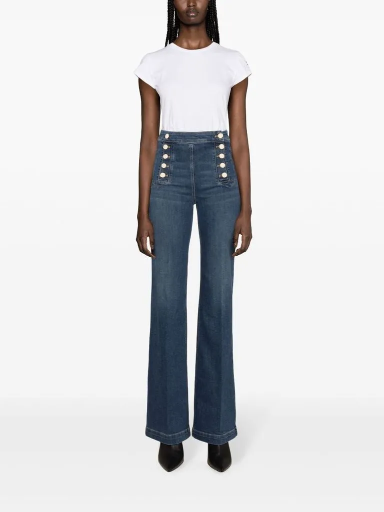 elisabetta franchi Jeans dettaglio bottoni