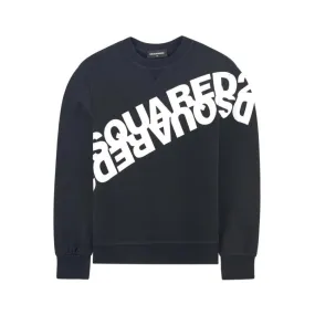  FELPA DSQUARED. NERO 