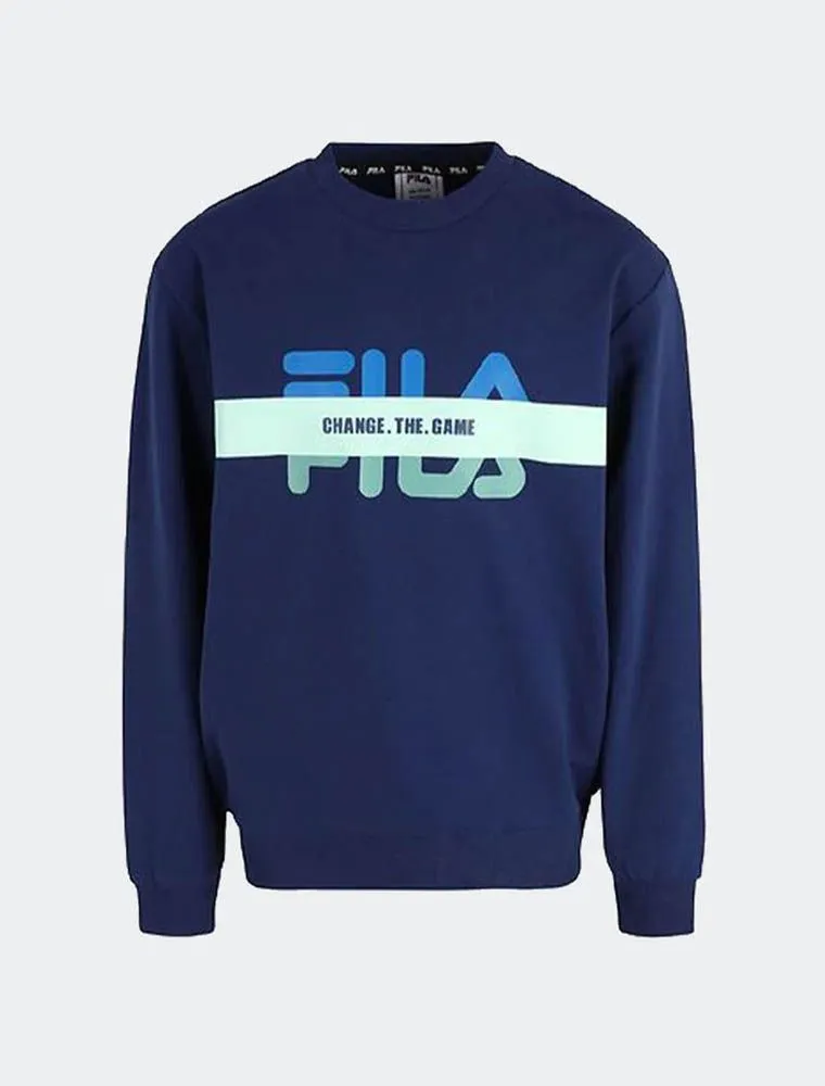 Felpa Sportiva Fila - Blu