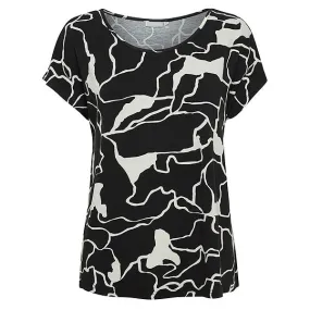 Fransa Frfedot 2 women's t-shirt 20610388 200115 black mix