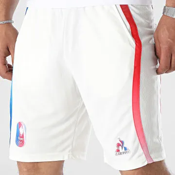 Giochi Olimpici 2024 Pantaloncini da jogging con bande 2420533 Beige