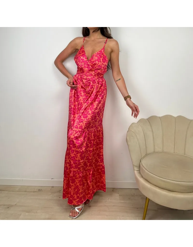 LONG DRESS LOREN FUCSIA