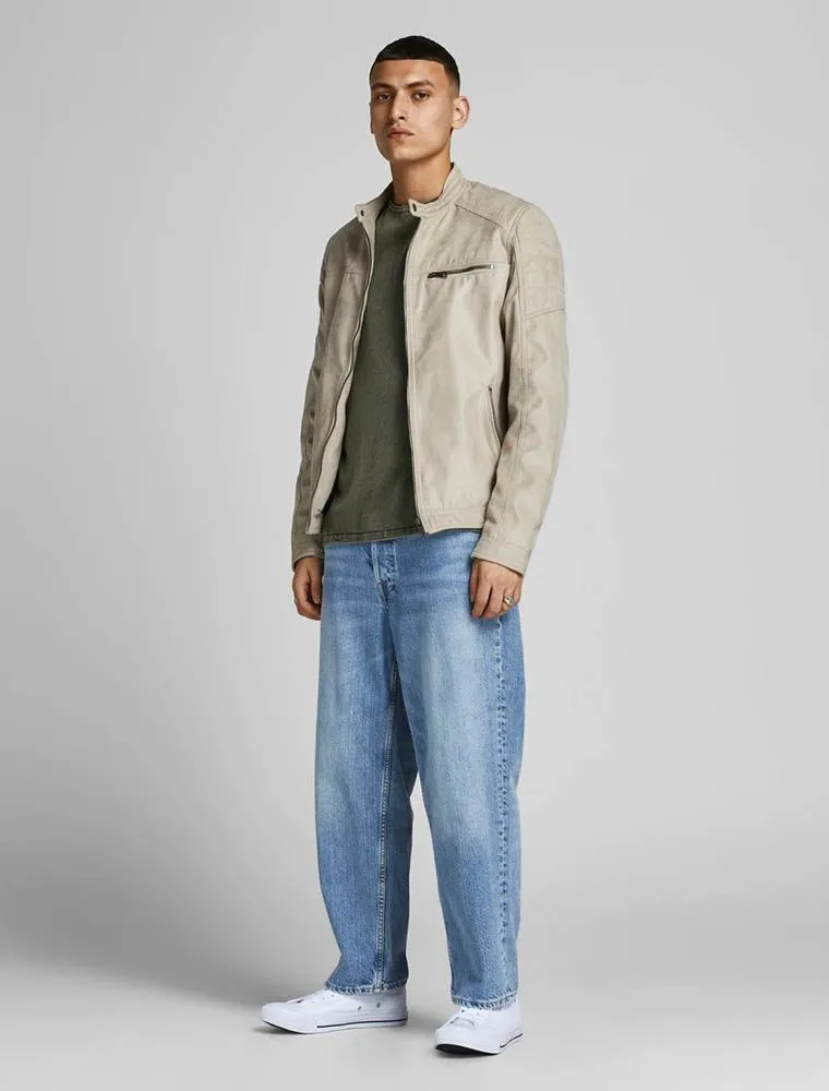 Maglia Manica Lunga Casual Jack & Jones - Dusty Olive