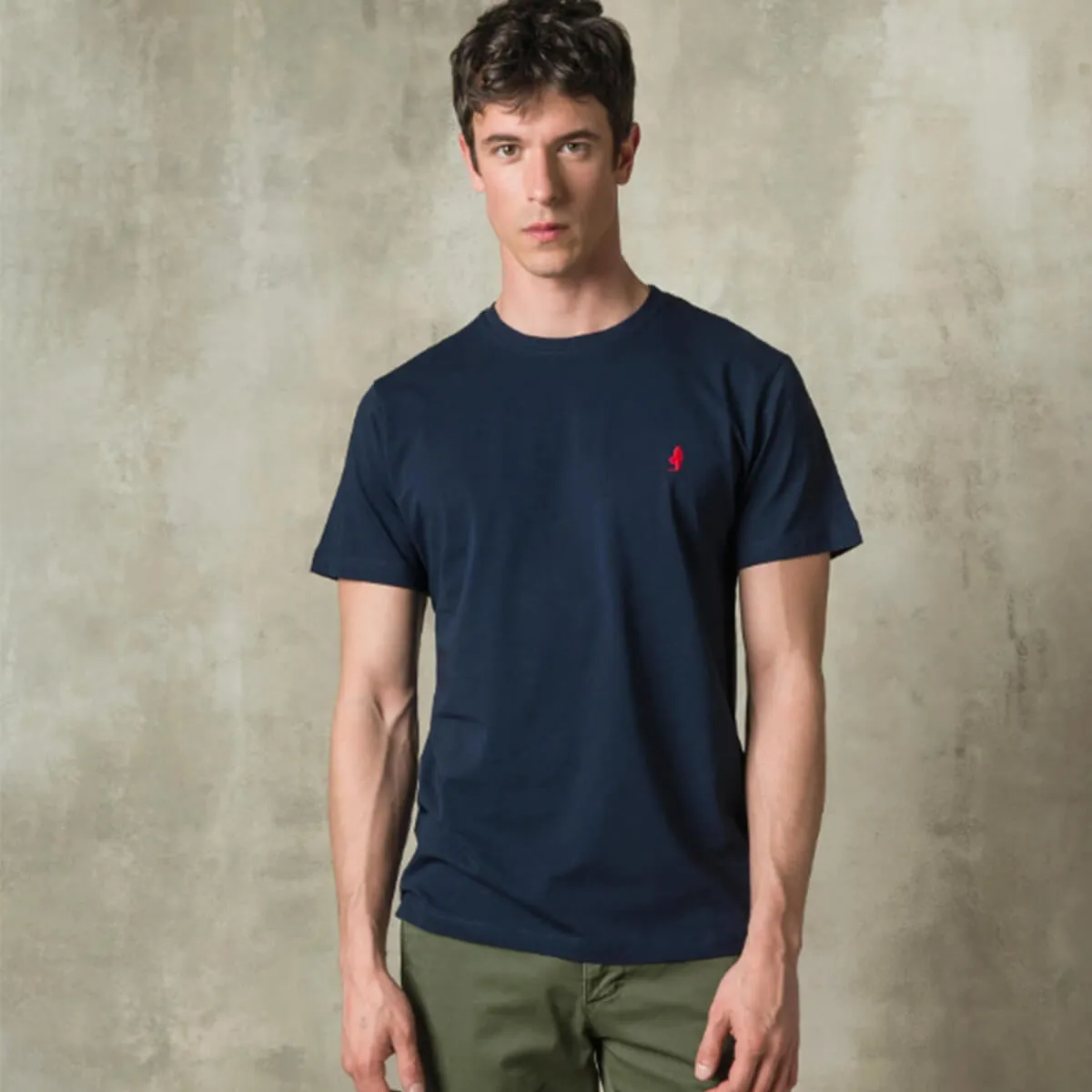 MCS t-shirt uomo colore blu