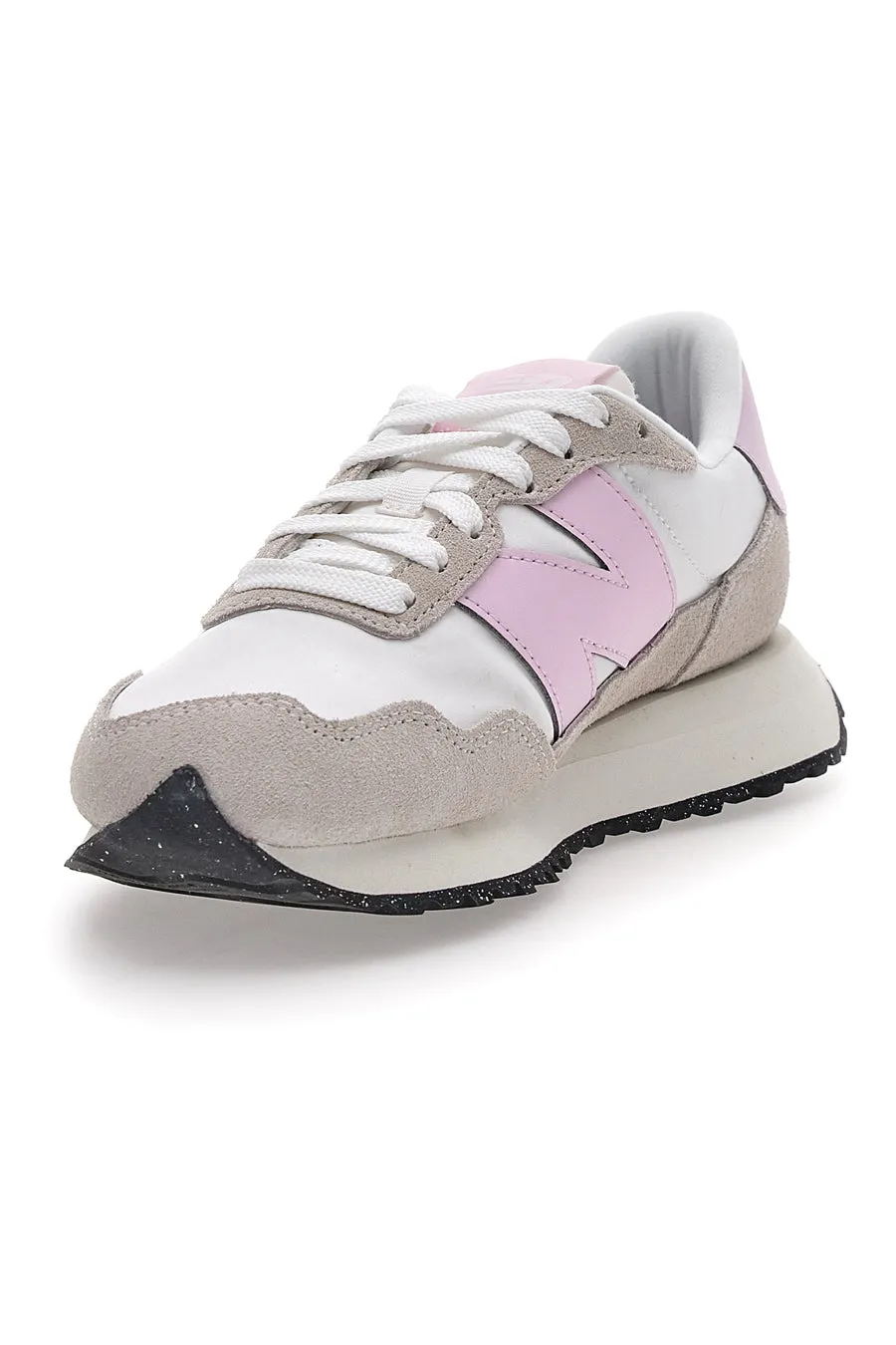   NEW BALANCE Sneakers Bianche e Rosa da Donna New Balance 237