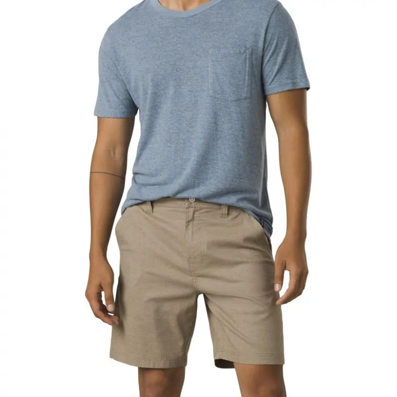 Pantaloncini Prana Furrow Short (Light Khaki) uomo