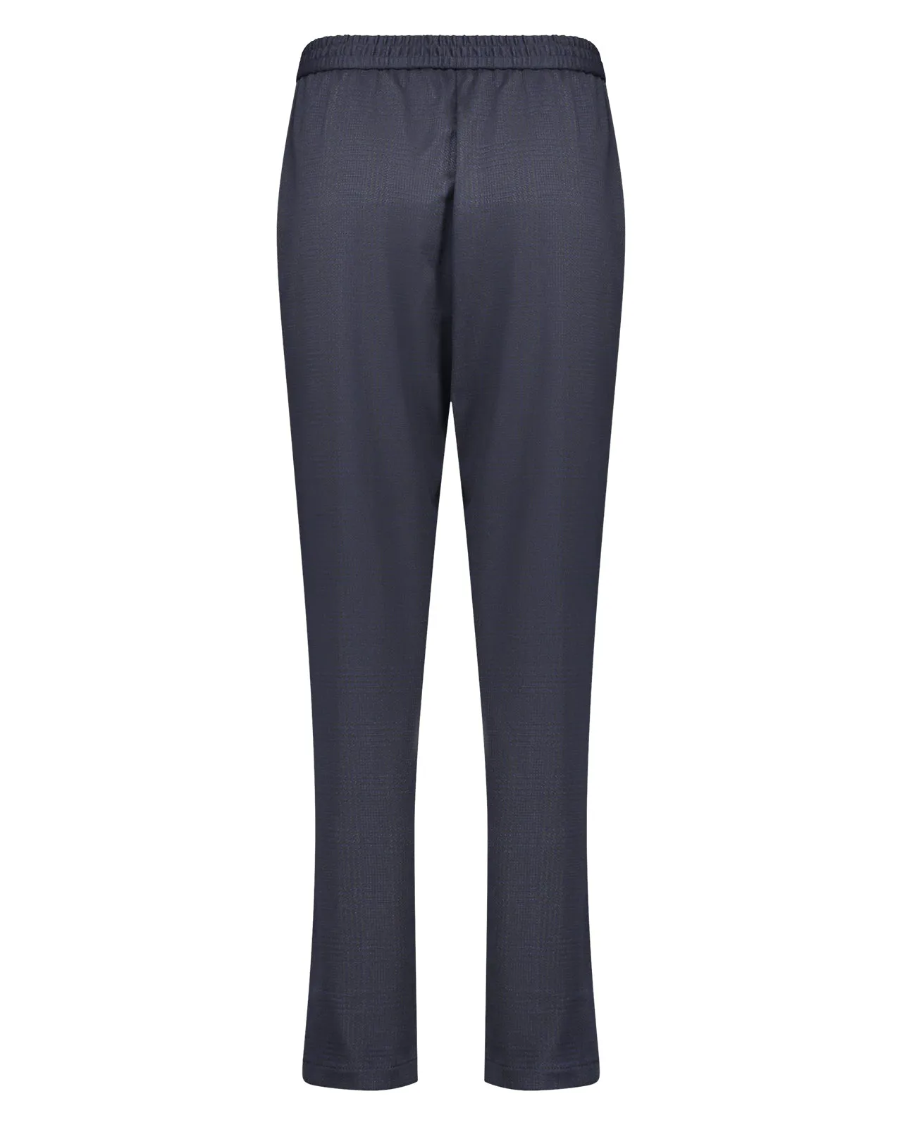 Pantalone Nix jersey jacquard blu notte