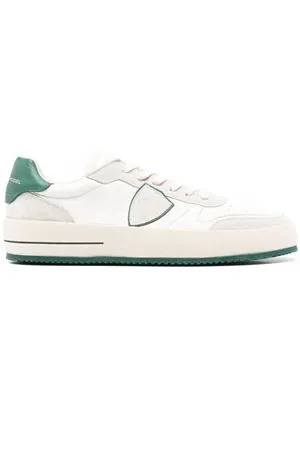 PHILIPPE MODEL Calzature,Sneakers Sneaker Nice Bianco Verde 