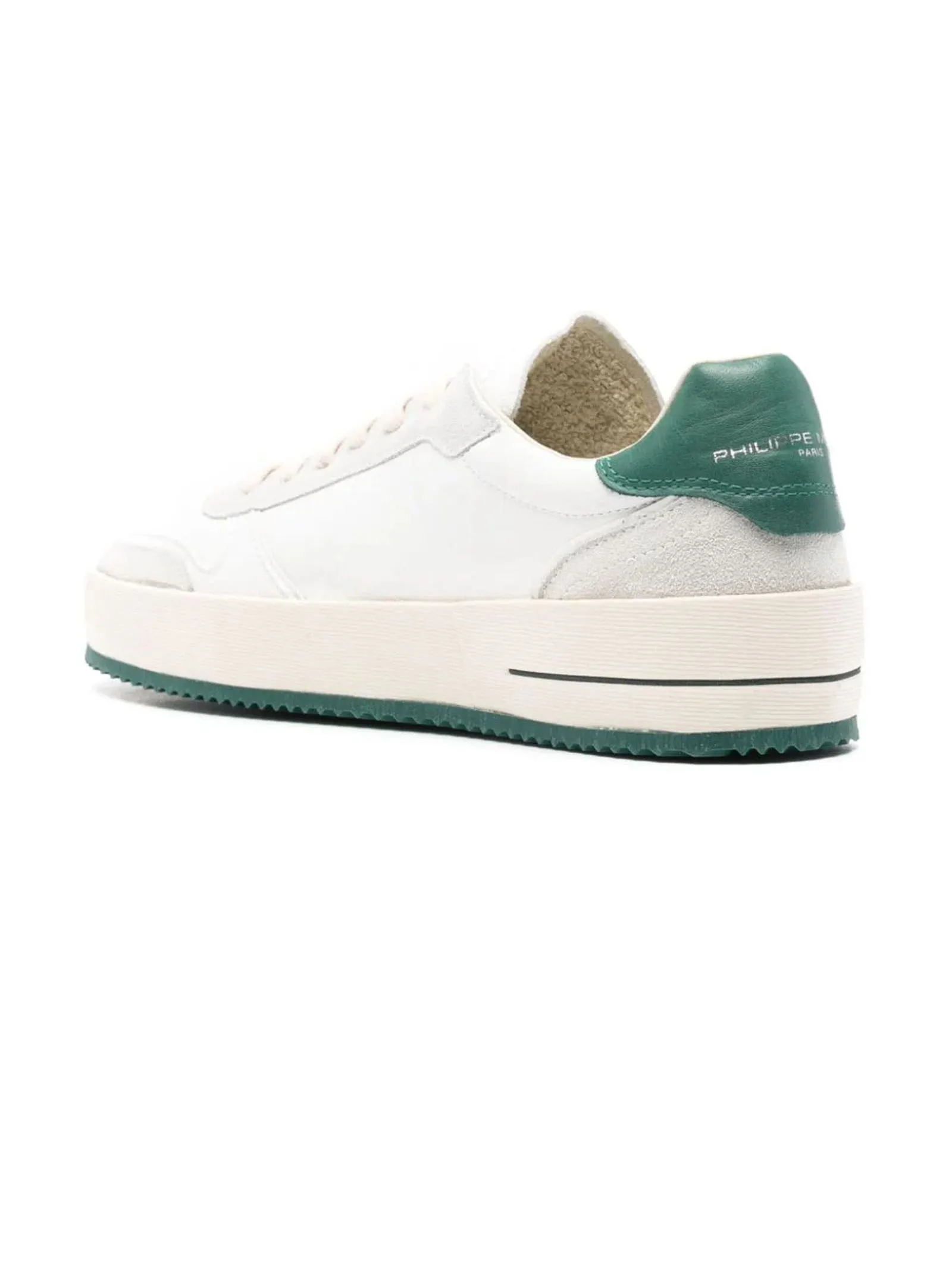 PHILIPPE MODEL Calzature,Sneakers Sneaker Nice Bianco Verde 