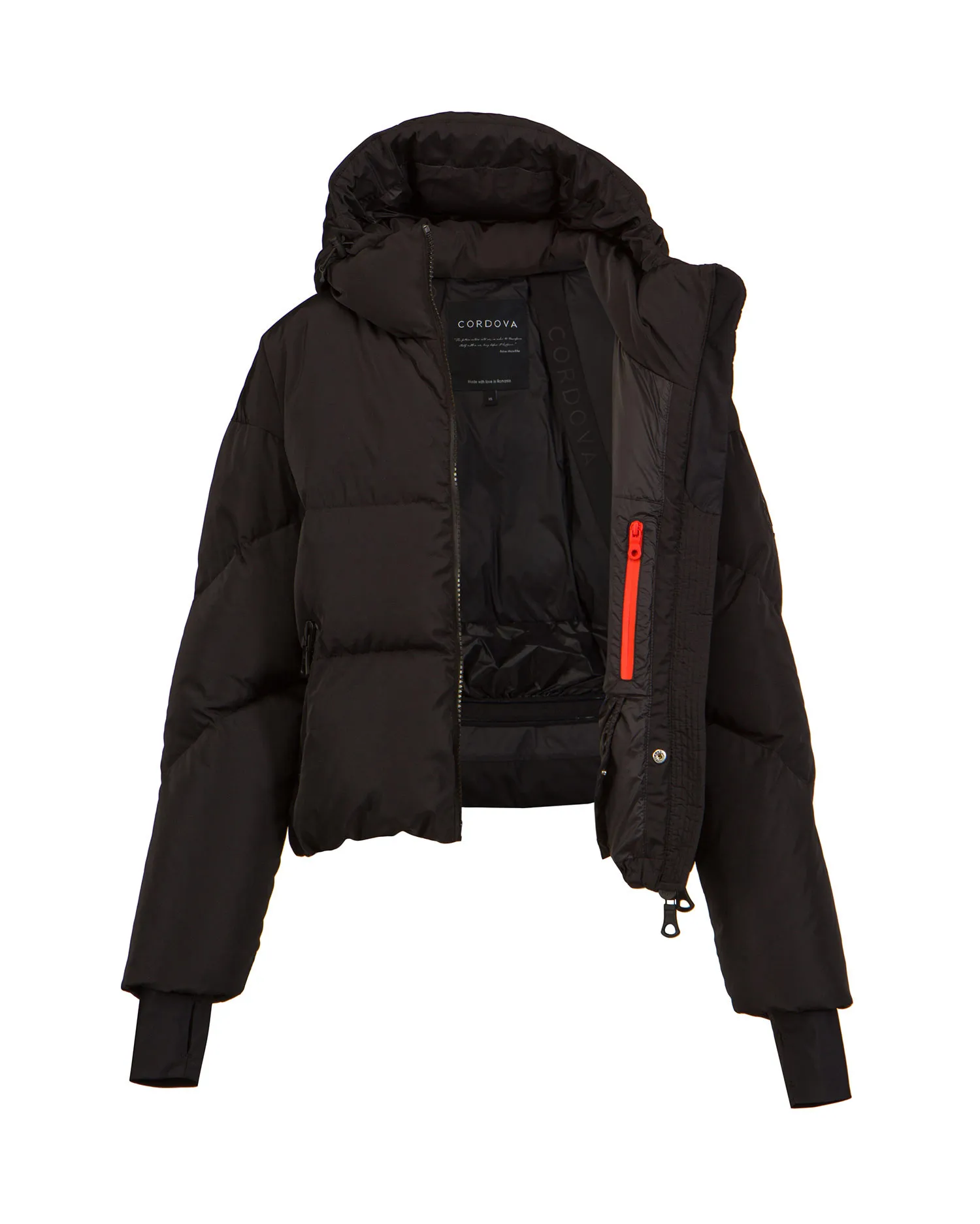 Piumino CORDOVA MERIBEL 22MRBL07-onyx