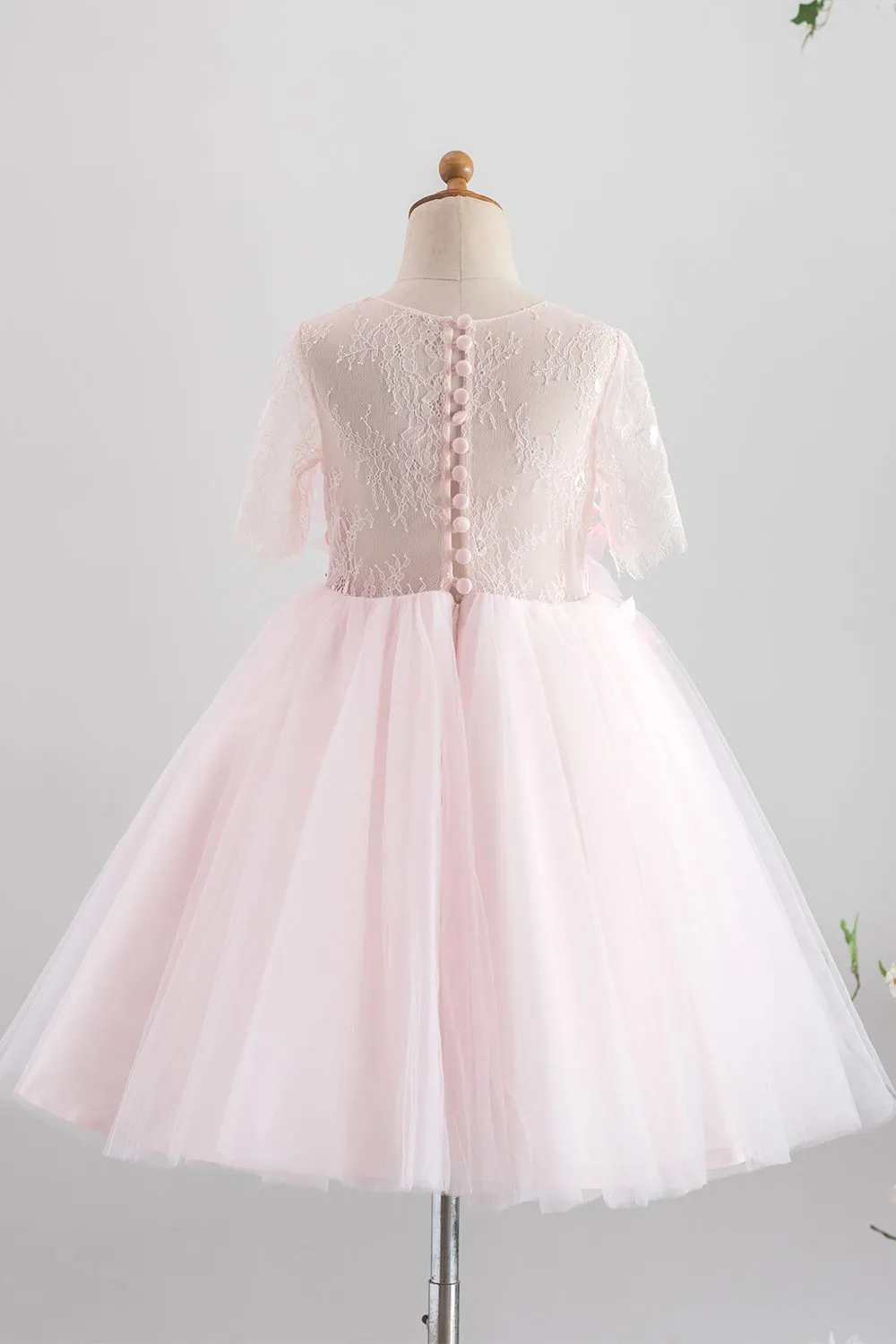 Rosa Tulle Flower Girl Dress