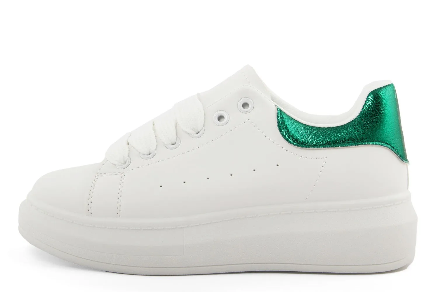 Sneakers Donna colore Verde