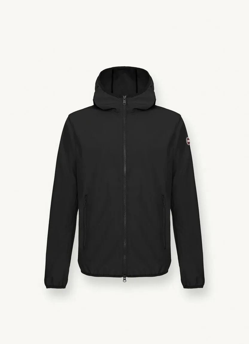 Softshell Jacket with Hood / Black