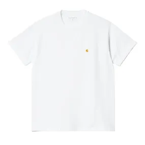 T-shirt Donna Carhartt WIP  W' S/S Chase Bianco