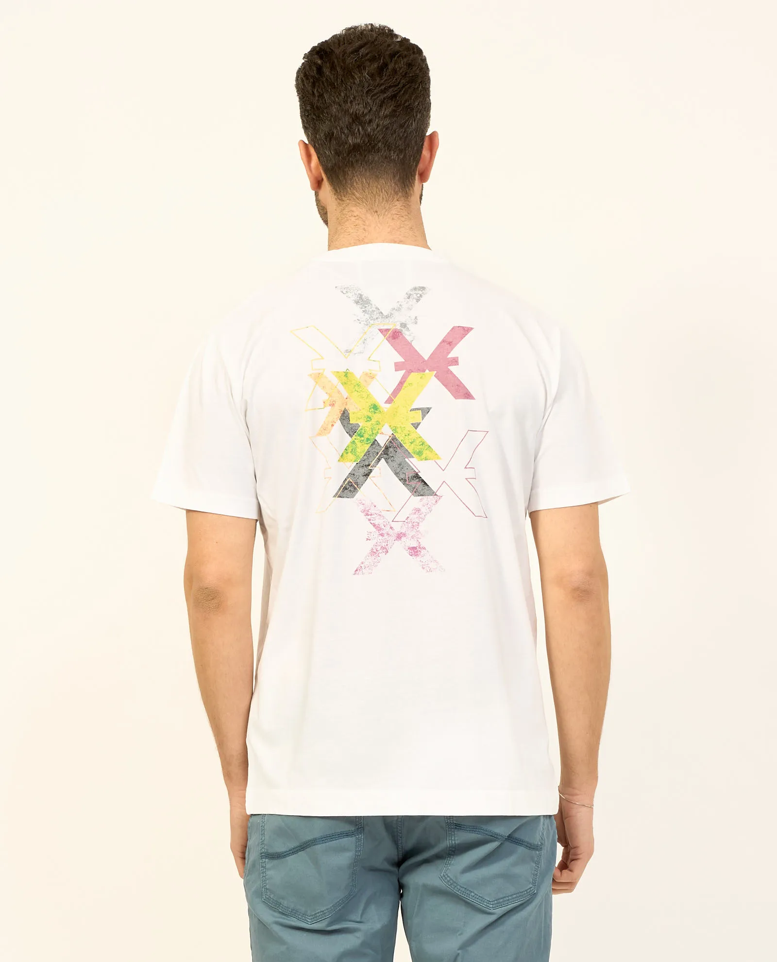 T-shirt uomo Richmond X con stampa posteriore