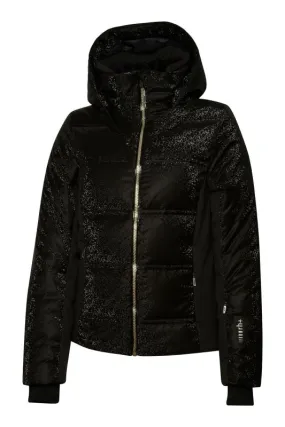 ZERORH+ FENICE DOWN W JACKET Black/Gold giacca sci donna